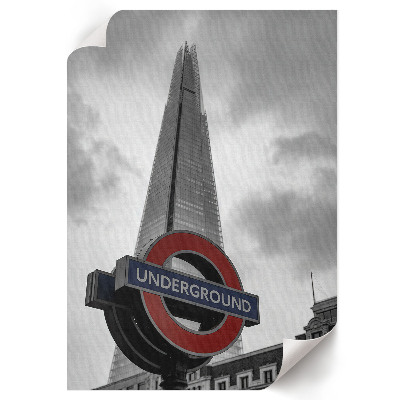 Wall art London Underground