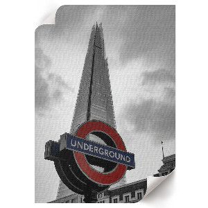 Wall art featuring the London Underground