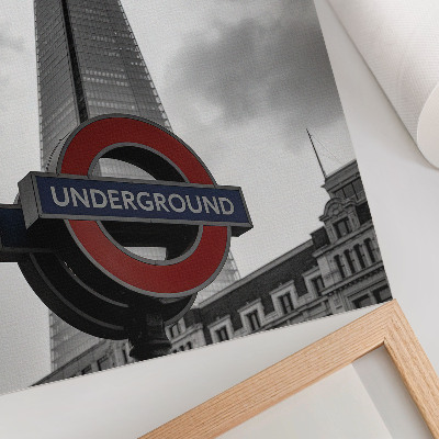 Wall art London Underground