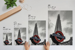 Wall art featuring the London Underground