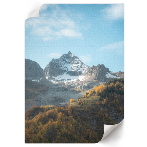 Wall print Autumn in the mountains