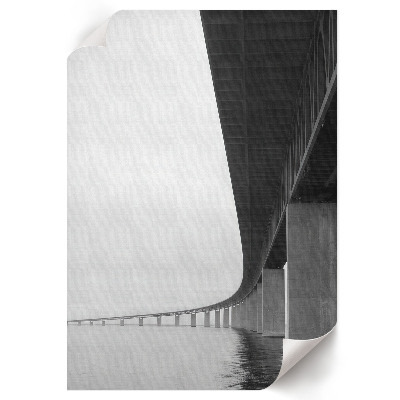 Poster Bridge and water