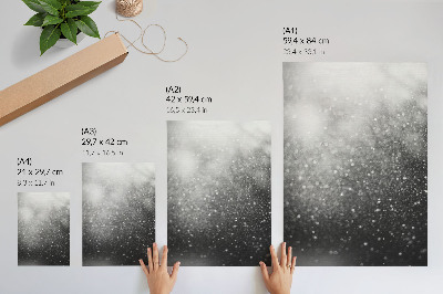 Wall art Luminous glitter