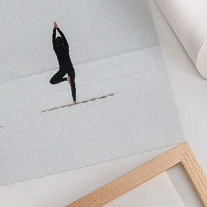 Art print Peace and balance