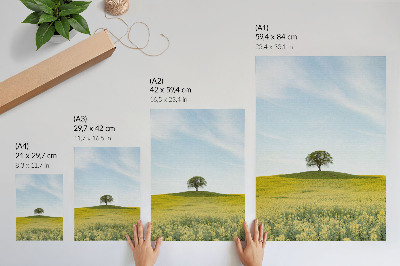 Poster Lonely tree