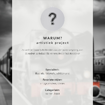 Wall art Steam train