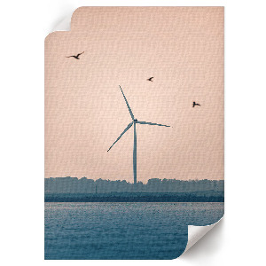 Art print A peaceful panorama