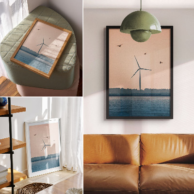 Art print A peaceful panorama