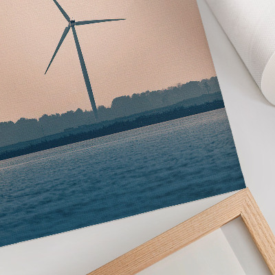 Art print A peaceful panorama