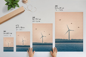 Art print A peaceful panorama