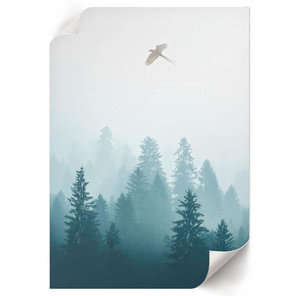 Decorative poster A bird in flight