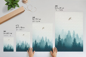 Decorative poster A bird in flight