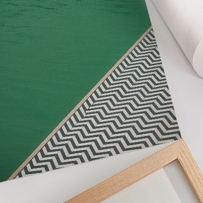 Wall print The edge of the pool