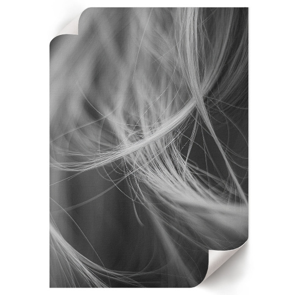 Art print Tangled hair