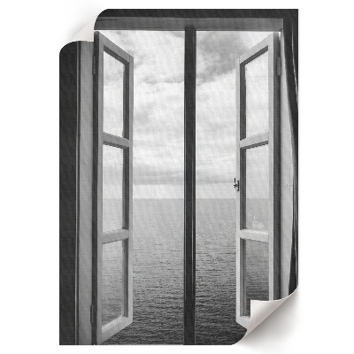 Wall print Open window