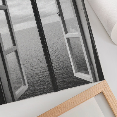 Wall print Open window