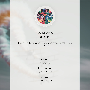 Art print Rocket in the sky