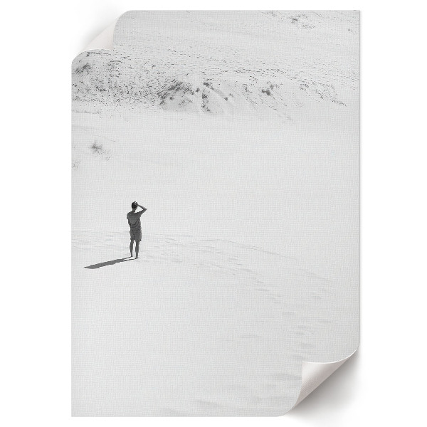 Poster Man on the Sand