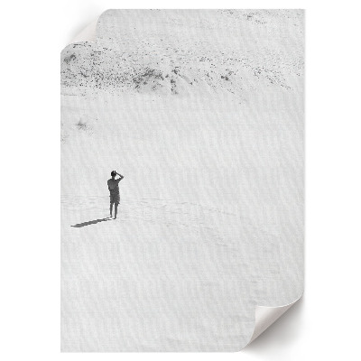 Poster Man on the Sand