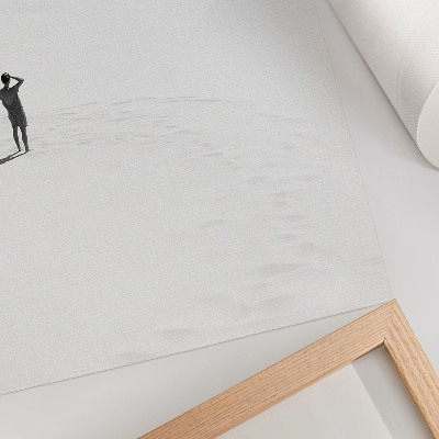Poster Man on the Sand