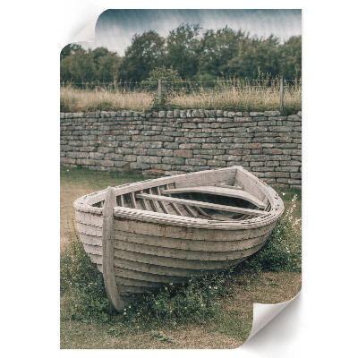 Wall print Old boat