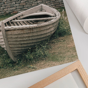 Wall print Old boat