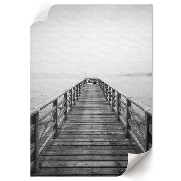 Decorative poster Black jetty