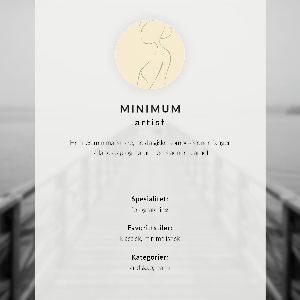 Decorative poster Black jetty