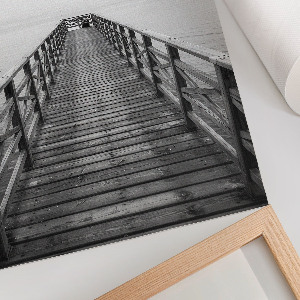 Decorative poster Black jetty
