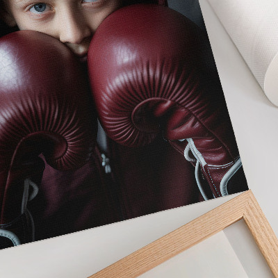 Wall art Young boxer