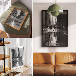 Poster City landscape