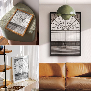 Art print Minimalist space