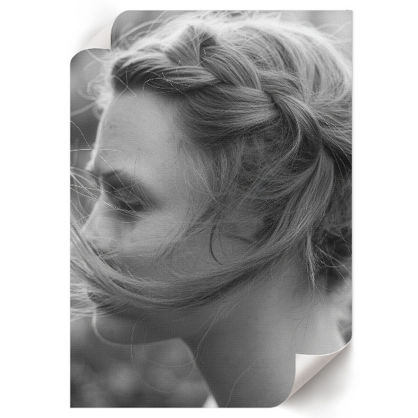 Portrait poster of a woman