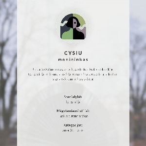Portrait poster of a woman