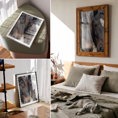 Wall art Two horses