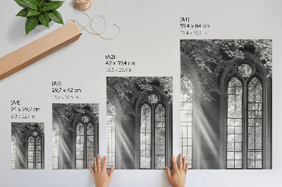 Poster Gothic windows
