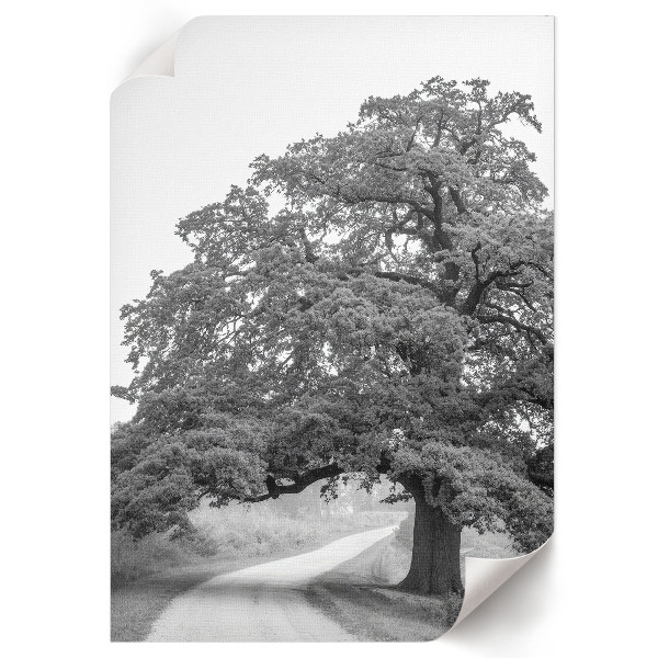Monumental tree wall art