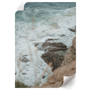 Art print depicting a seascape