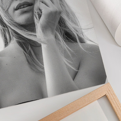 Wall art Black and white beauty