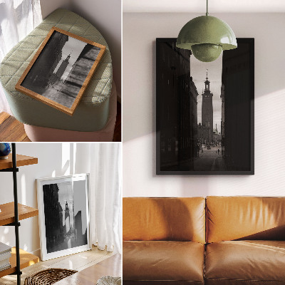 Art print City view