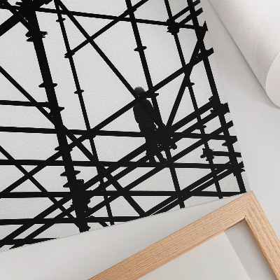 Decorative poster Construction scaffolding