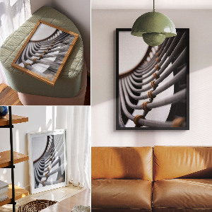 Wall print Dynamic structure