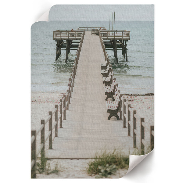 Art print A peaceful pier