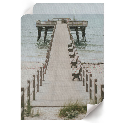 Art print A peaceful pier