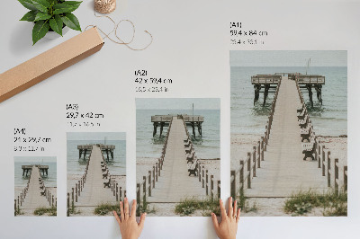 Art print A peaceful pier