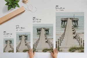 Art print A peaceful pier