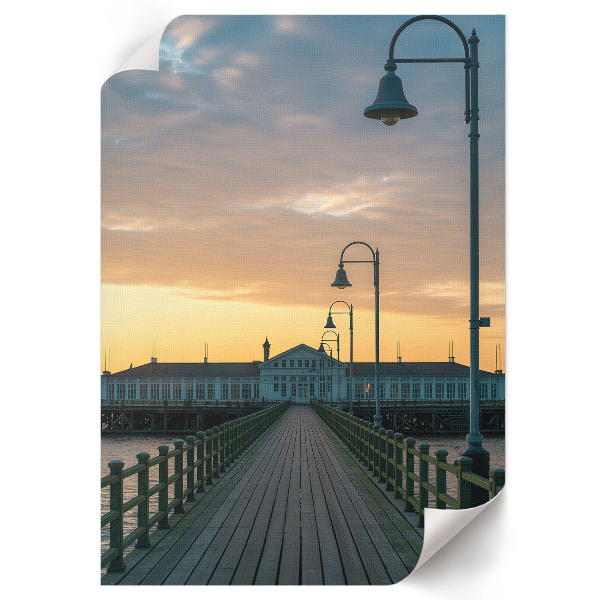 Poster Wooden jetty