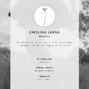 Poster Woman in the meadow