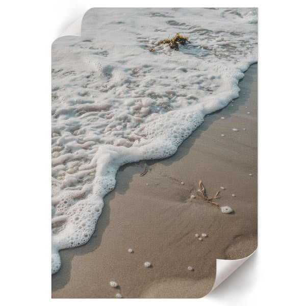Wall print Quiet beach