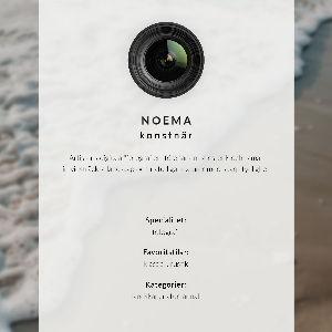 Wall print Quiet beach